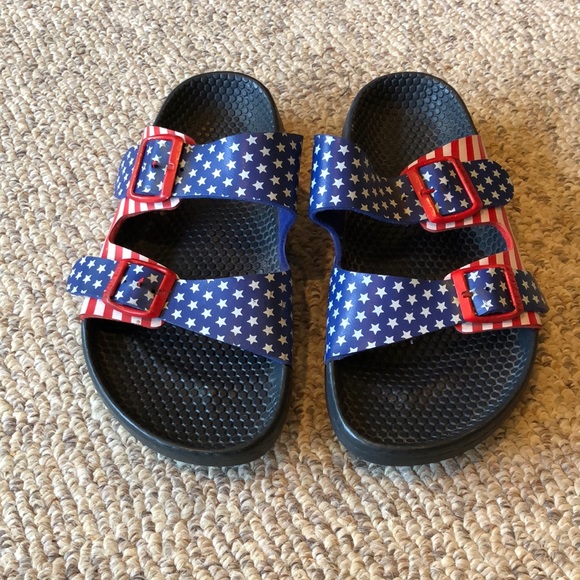 birkis rubber sandals